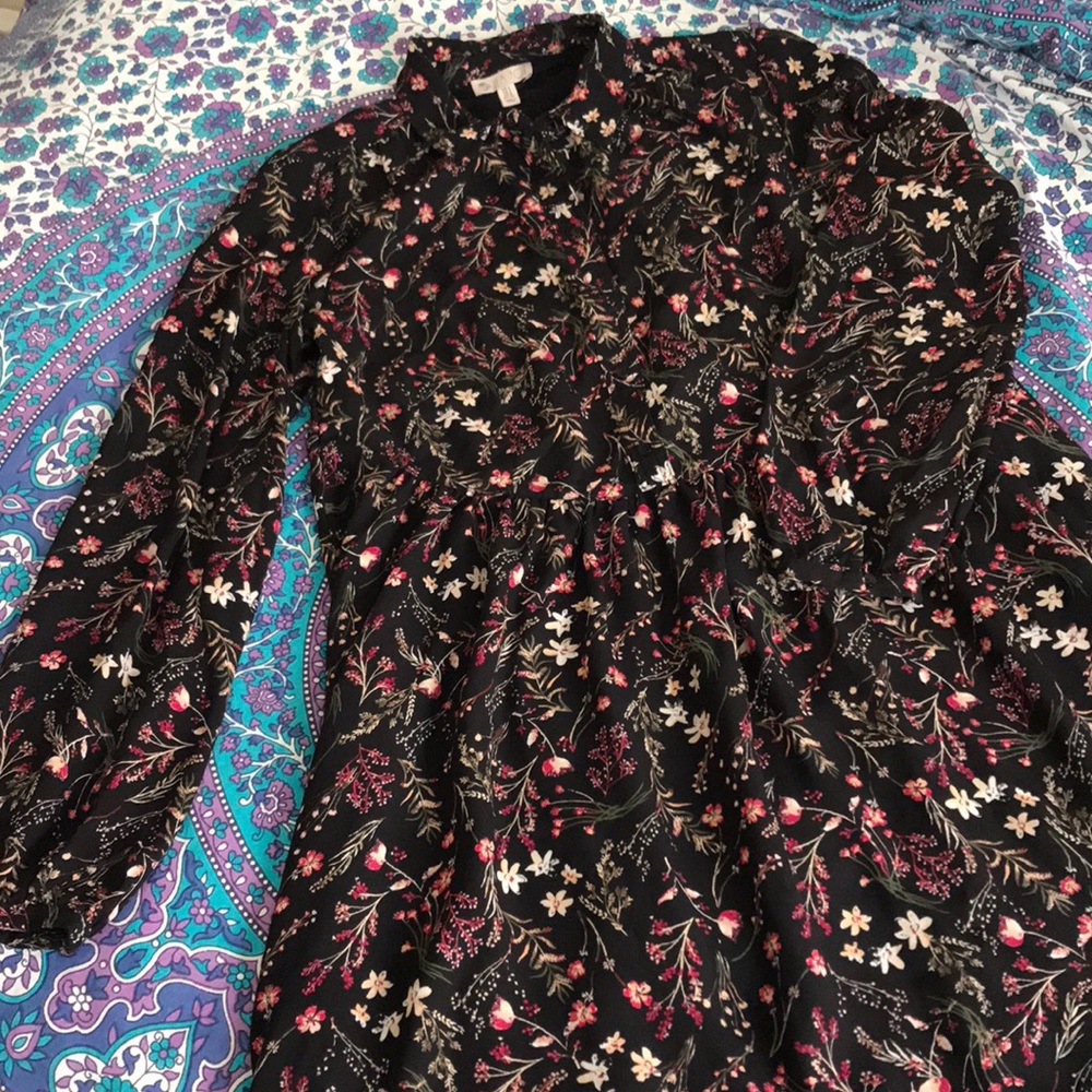 Floral mini dress